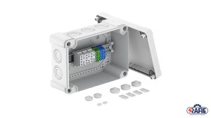 جعبه تقسیم ترمینال دار برای اتصالات ایمن و مرتب
