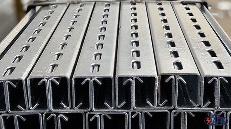 ریل سی چنل با ابعاد متنوع جهت نصب در محیط‌های مختلف