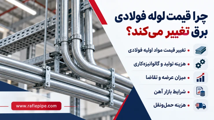 علت نوسانات قیمت لوله فولادی برق